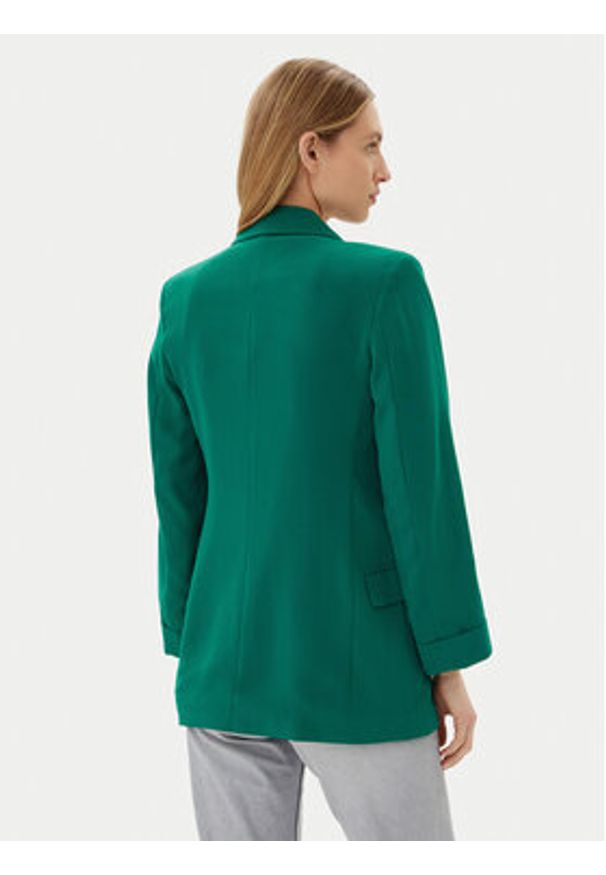 only - ONLY Marynarka Leila 15310948 Zielony Loose Fit. Kolor: zielony. Materiał: syntetyk