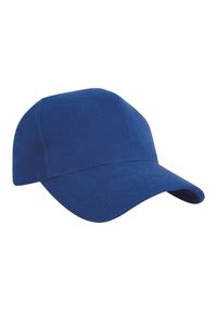 RESULT HEADWEAR - Ciężka Bawełniana Czapka Unisex Dla Dorosłych W Stylu Pro. Kolor: niebieski. Materiał: bawełna