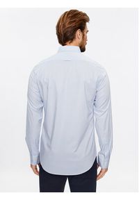 GANT - Gant Koszula Slim Poplin 3000102 Niebieski Regular Fit. Kolor: niebieski. Materiał: bawełna #4