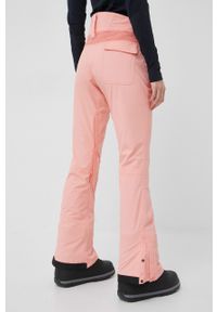 Rip Curl Spodnie snowboardowe damskie kolor różowy. Kolor: różowy. Materiał: materiał. Wzór: gładki. Sport: snowboard