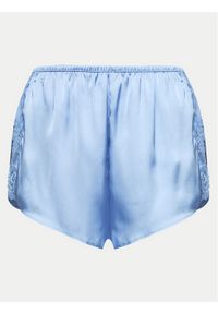 Hunkemöller Szorty piżamowe Satin 204994 Niebieski Regular Fit. Kolor: niebieski. Materiał: syntetyk #1