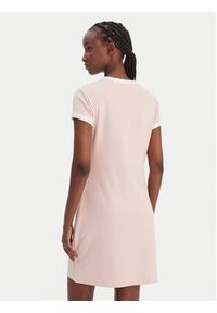Guess Sukienka codzienna V6GK05 K2988 Różowy Regular Fit. Okazja: na co dzień. Kolor: różowy. Materiał: bawełna. Typ sukienki: proste. Styl: casual #4