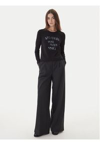 Weekend Max Mara Bluzka Renoir 2525946032 Czarny Regular Fit. Kolor: czarny. Materiał: bawełna #5