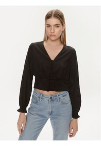 Levi's® Bluzka Tamara A7172-0006 Czarny Regular Fit. Kolor: czarny. Materiał: lyocell #1