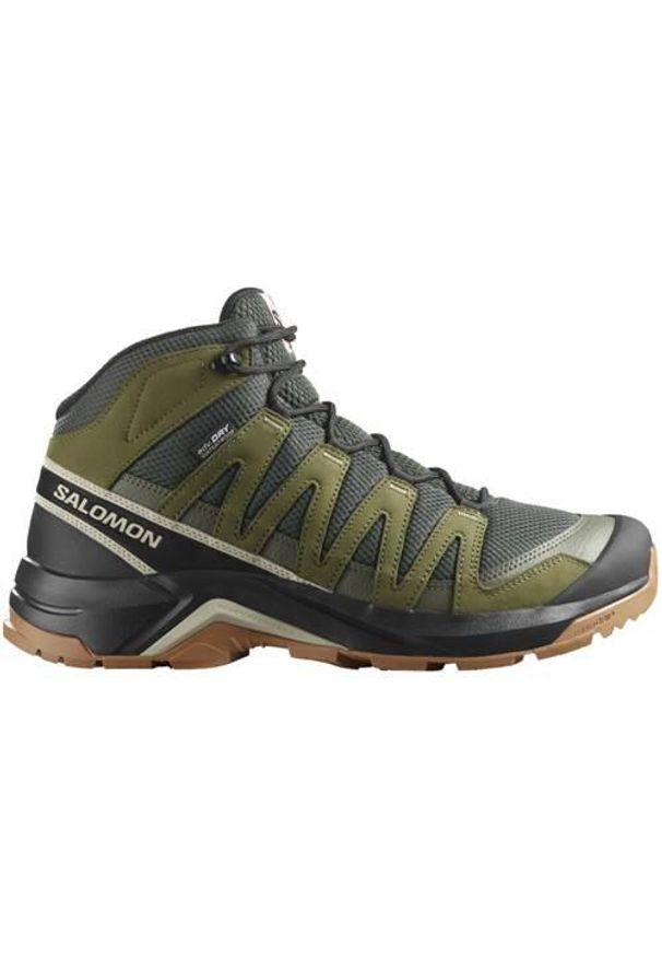 salomon - Buty trekkingowe męskie Salomon X-adventure Recon. Kolor: wielokolorowy. Materiał: syntetyk, materiał. Szerokość cholewki: normalna