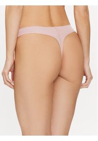 Calvin Klein Underwear Komplet 3 par stringów 000QD5219E Kolorowy. Materiał: bawełna. Wzór: kolorowy #8