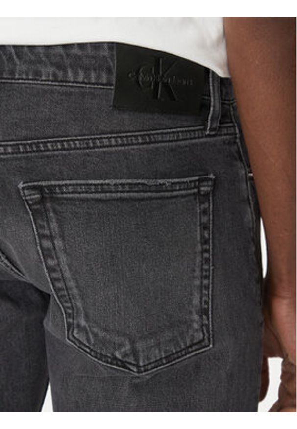 Calvin Klein Jeans Jeansy J30J327154 Czarny Slim Fit. Kolor: czarny