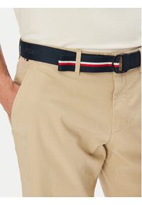 TOMMY HILFIGER - Tommy Hilfiger Szorty materiałowe Brooklyn MW0MW39706 Beżowy Regular Fit. Kolor: beżowy. Materiał: bawełna #5