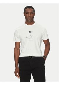 Marciano Guess T-Shirt 5GHI09 6323A Biały Regular Fit. Kolor: biały. Materiał: lyocell #1