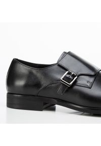 Wittchen - Męskie monki skórzane. Okazja: na co dzień. Zapięcie: klamry. Kolor: czarny. Materiał: skóra. Styl: klasyczny, casual, elegancki #3
