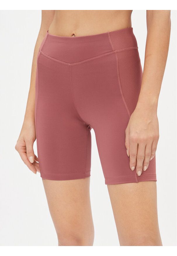 Reebok Szorty sportowe Yoga Performance IM4043 Różowy Tight Fit. Kolor: różowy. Materiał: syntetyk