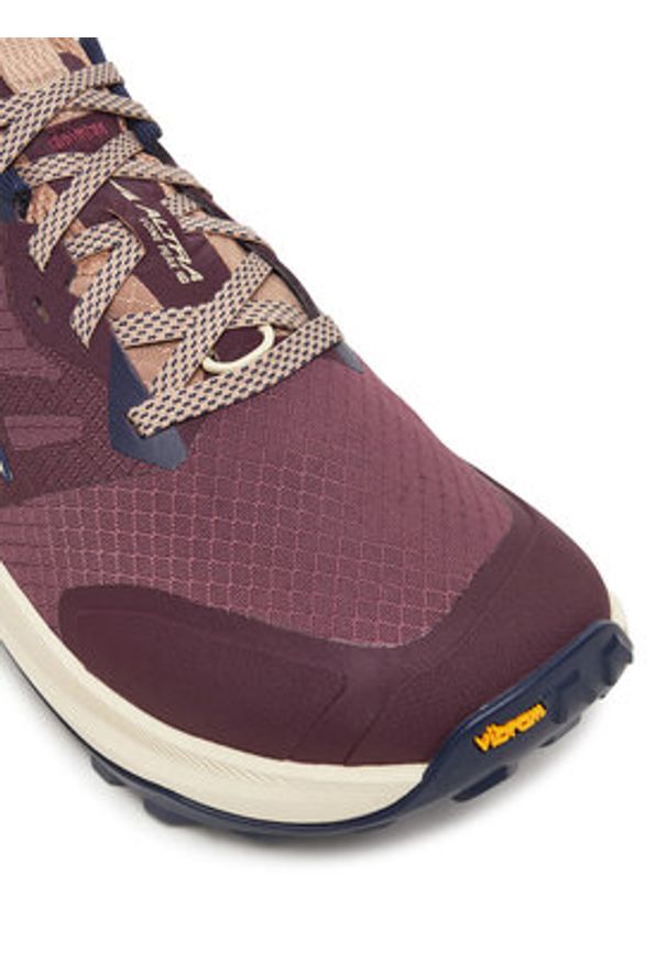 Altra Buty do biegania Lone Peak 9 Waterproof Low AL0A85PV Bordowy. Kolor: czerwony. Materiał: materiał