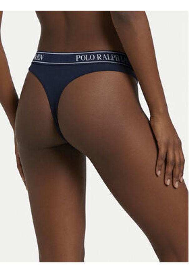 Polo Ralph Lauren Stringi 4P0483 Granatowy. Kolor: niebieski. Materiał: bawełna