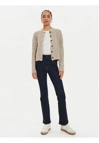 Levi's® Kardigan Primrose A8920-0004 Beżowy Regular Fit. Kolor: beżowy. Materiał: wełna #4