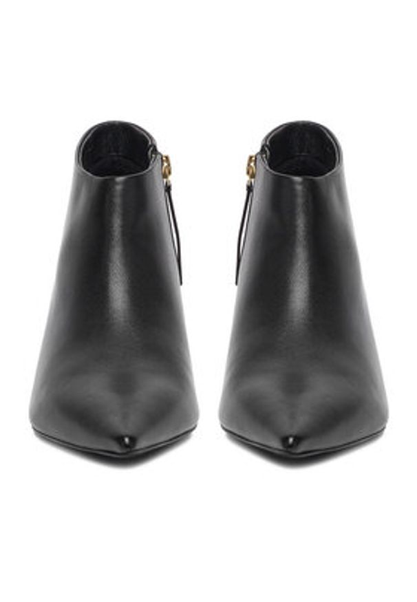 Gino Rossi Botki EO-SASHA-121973 Czarny. Kolor: czarny. Materiał: skóra