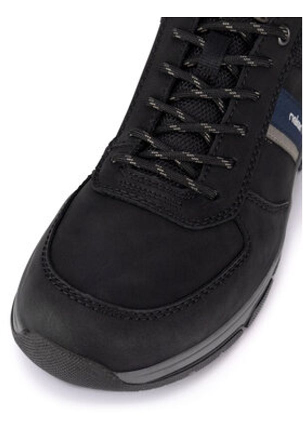 Rieker Sneakersy 11211-01 Czarny. Kolor: czarny. Materiał: syntetyk
