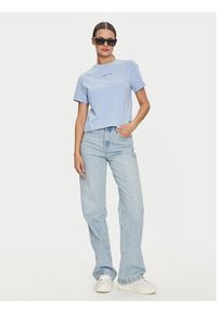 Tommy Jeans T-Shirt New Classic DW0DW17837 Niebieski Boxy Fit. Kolor: niebieski. Materiał: bawełna #3