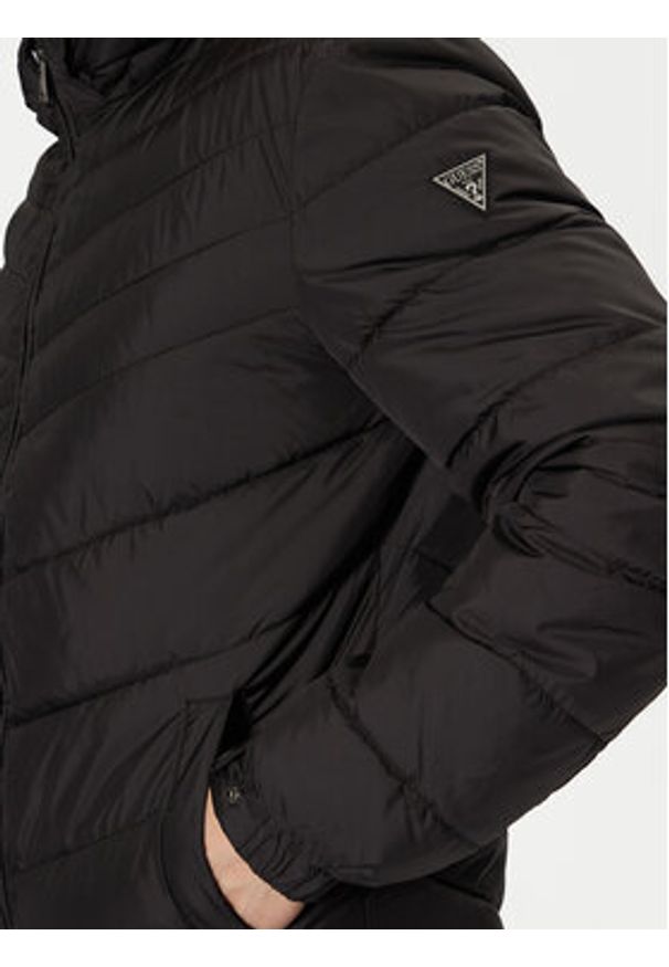 Guess Kurtka przejściowa M5RL45 WCQA2 Czarny Regular Fit. Kolor: czarny. Materiał: syntetyk
