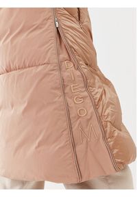 DIEGO M - Diego M Kurtka puchowa 22IP-R402 Beżowy Regular Fit. Kolor: beżowy. Materiał: syntetyk #3