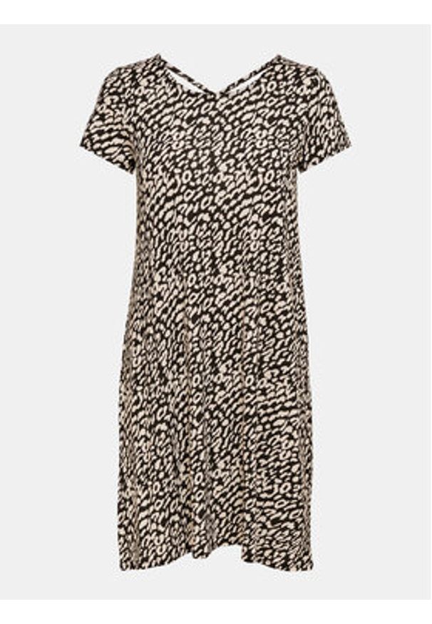 only - ONLY Sukienka letnia Bera 15131237 Czarny Regular Fit. Kolor: czarny. Materiał: wiskoza. Sezon: lato