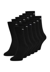 Skarpety sportowe Puma – 12 par – czarne. Kolor: czarny. Materiał: bawełna, poliester, elastan. Sport: bieganie #1