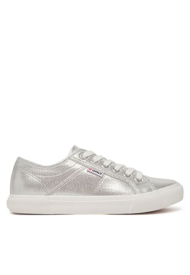 Tenisówki ONLY Shoes. Kolor: srebrny