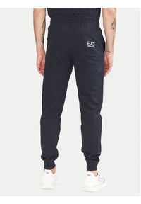 EA7 Emporio Armani Spodnie dresowe 7M000571 AF13512 MB149 Granatowy Regular Fit. Kolor: niebieski. Materiał: bawełna #5