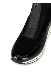 Remonte Botki D0T71-01 Czarny. Kolor: czarny. Materiał: materiał #2