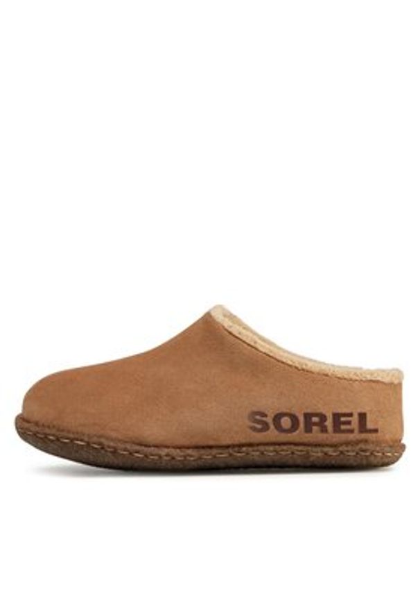sorel - Sorel Kapcie Youth Lanner Ridge™ II NY3926 Brązowy. Kolor: brązowy. Materiał: zamsz, skóra