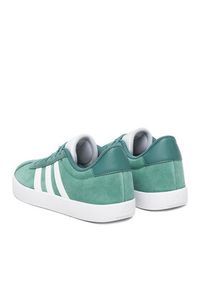 Adidas - adidas Sneakersy VL COURT 3.0 K JS3490 Zielony. Kolor: zielony. Materiał: zamsz, skóra #5