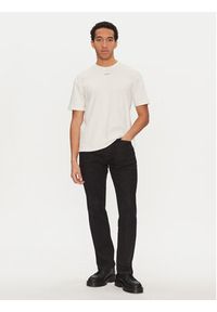 Calvin Klein T-Shirt Nano Logo K10K112487 Biały Regular Fit. Kolor: biały. Materiał: bawełna #3