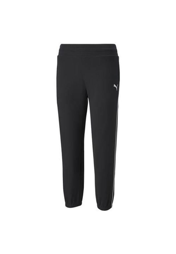 Spodnie sportowe damskie Puma 84711101. Kolor: czarny. Materiał: dresówka. Długość: długie