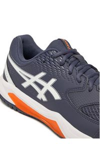 Asics Buty do tenisa Gel-Dedicate 8 1041A408 Granatowy. Kolor: niebieski. Materiał: skóra. Sport: tenis