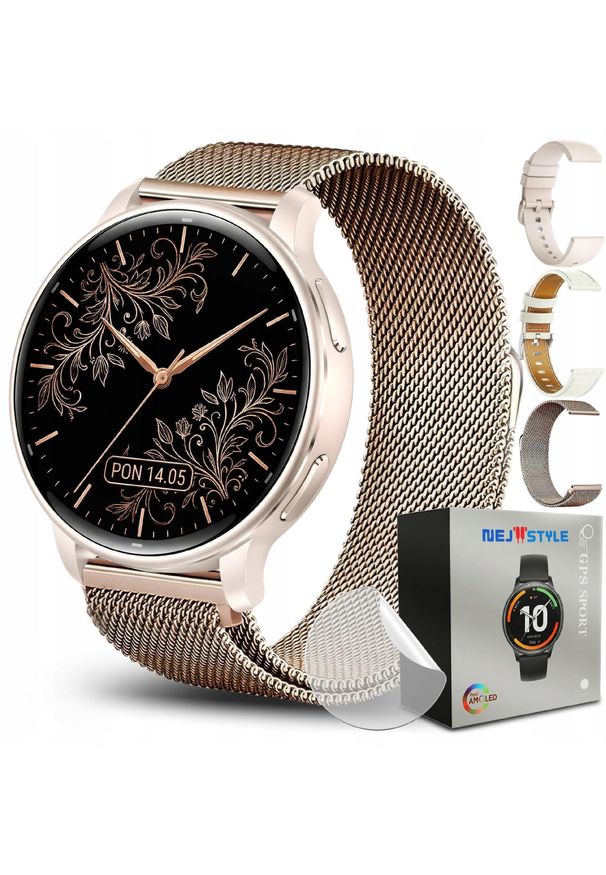 Smartwatch GepardWatches Smartwatch NejtStyle Y25 GPS AMOLED wielokolorowy. Rodzaj zegarka: smartwatch. Kolor: wielokolorowy