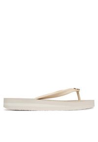 MICHAEL Michael Kors Japonki Posie Flip Flop 40S6PSFA2Q Écru. Kolor: kremowy. Materiał: syntetyk #3