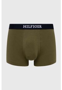 TOMMY HILFIGER - Tommy Hilfiger bokserki męskie kolor zielony. Kolor: zielony. Materiał: materiał #1