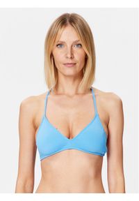 Roxy Góra od bikini ERJX304596 Błękitny. Kolor: niebieski. Materiał: syntetyk