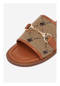 Beverly Hills Polo Club Klapki EO-HY6692-2 Brązowy. Kolor: brązowy. Materiał: materiał #5