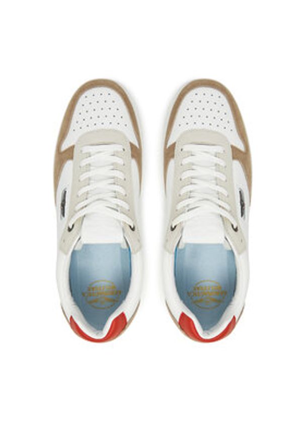 Aeronautica Militare Sneakersy 251SC235PL244 Biały. Kolor: biały. Materiał: skóra
