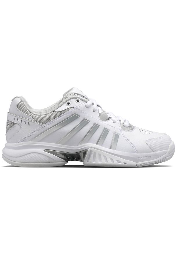 Buty do tenisa damskie K-Swiss Receiver V. Kolor: szary, biały, wielokolorowy. Sport: tenis