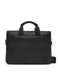 Hugo - HUGO Torba na laptopa 50535689 Czarny. Kolor: czarny. Materiał: skóra #3