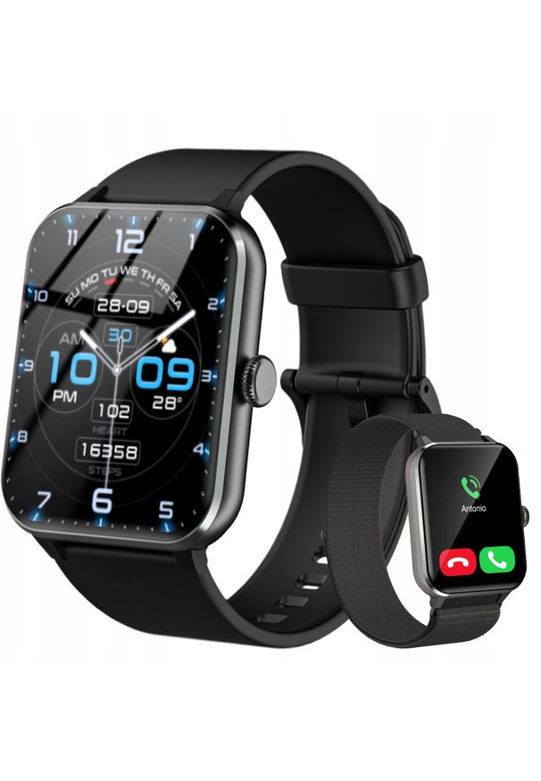 Blackview R50 1.85-inch TFT HD 350mAh Battery 24-hour SpO2 Detection + Heart Rate Monitoring Calls and SMS notification Black BVR50-B (6931548317517)