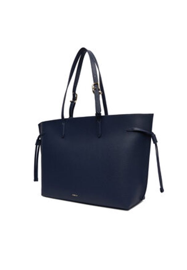 Furla Torebka Ava L WB02059 BX4329 CN 4858S Granatowy. Kolor: niebieski. Materiał: skórzane