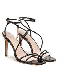 Marciano Guess Sandały 5YGZ35 7231A Czarny. Kolor: czarny. Materiał: skóra, lakier #2