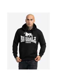 Bluza z kapturem Lonsdale Go Sport 2. Typ kołnierza: kaptur. Kolor: czarny #1