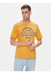 Jack & Jones - Jack&Jones T-Shirt Logo 12254862 Żółty Standard Fit. Kolor: żółty. Materiał: bawełna #1