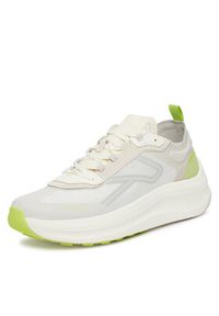 Calvin Klein Sneakersy Chunky Run Laceup Stripe Ny HM0HM02160 Écru. Materiał: materiał. Sport: bieganie #2