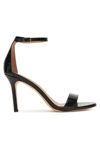 Lauren Ralph Lauren - LAUREN RALPH LAUREN Sandały Allie 802974367006 Czarny. Kolor: czarny. Materiał: skóra