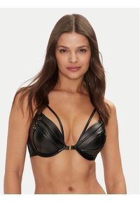 Hunkemöller Biustonosz push-up Faye 206205 Czarny. Kolor: czarny. Materiał: syntetyk. Rodzaj stanika: push-up