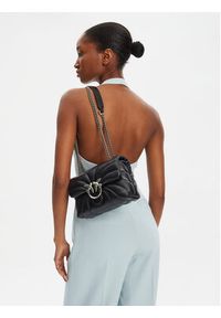 Pinko - PINKO Torebka Love Puff Mini Cl AI 24-25 PLTT 100039 A1EX Czarny. Kolor: czarny. Materiał: skórzane #3